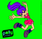 Dibujo Polly Pocket 10 pintado por gabrela 