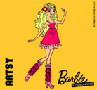 Dibujo Barbie Fashionista 1 pintado por Andriu12