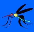 Dibujo Mosquito pintado por ETHIAN