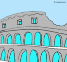 Dibujo Coliseo pintado por ivet