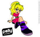 Dibujo Polly Pocket 9 pintado por aryana