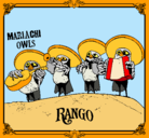 Dibujo Mariachi Owls pintado por ErSuso