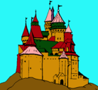 Dibujo Castillo medieval pintado por GDP1310