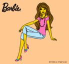 Dibujo Barbie moderna pintado por lissa