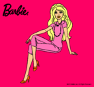 Dibujo Barbie moderna pintado por seila