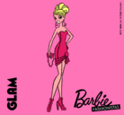 Dibujo Barbie Fashionista 5 pintado por pame