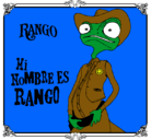 Dibujo Rango pintado por orlando