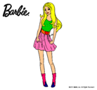 Dibujo Barbie veraniega pintado por mariadaniela