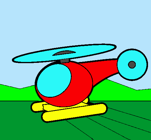 Helicóptero pequeño