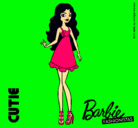 Dibujo Barbie Fashionista 3 pintado por emi123