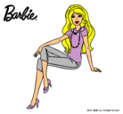 Dibujo Barbie moderna pintado por milena12