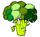 Dibujo Brócoli pintado por renatoramire