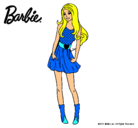 Dibujo Barbie veraniega pintado por martuas