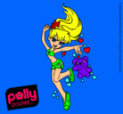 Dibujo Polly Pocket 14 pintado por gila