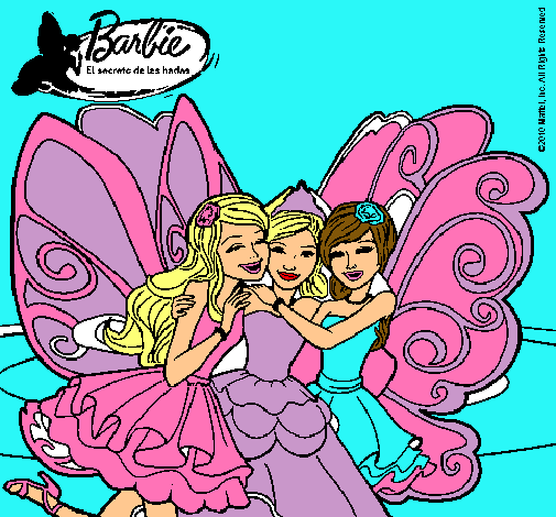 Barbie y sus amigas en hadas