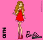 Dibujo Barbie Fashionista 3 pintado por azuleta