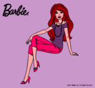 Dibujo Barbie moderna pintado por hana2000