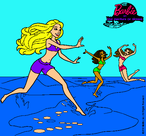 Barbie de regreso a la playa