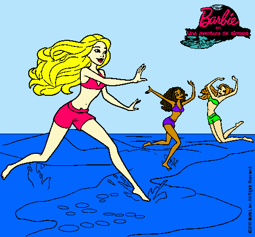 Barbie de regreso a la playa