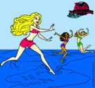 Dibujo Barbie de regreso a la playa pintado por mcarmen1998