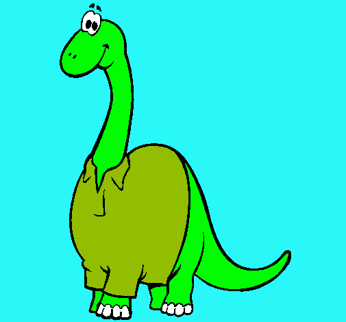 Diplodocus con camisa