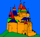 Dibujo Castillo medieval pintado por thierry02