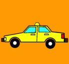 Dibujo Taxi pintado por dragonnnnn