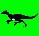 Dibujo Velociraptor pintado por valdan