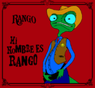 Dibujo Rango pintado por juanata