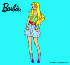 Dibujo Barbie veraniega pintado por saruky