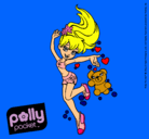 Dibujo Polly Pocket 14 pintado por calo120