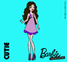 Dibujo Barbie Fashionista 3 pintado por marianita1