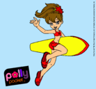 Dibujo Polly Pocket 3 pintado por anita77