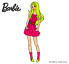 Dibujo Barbie veraniega pintado por eibon