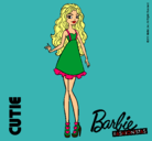 Dibujo Barbie Fashionista 3 pintado por ponponxD