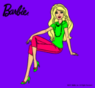 Dibujo Barbie moderna pintado por THALIALOCA