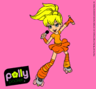 Dibujo Polly Pocket 2 pintado por edurne