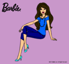 Dibujo Barbie moderna pintado por evanyelin