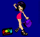 Dibujo Polly Pocket 12 pintado por ladita