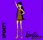 Dibujo Barbie Fashionista 4 pintado por t-hamar