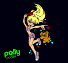 Dibujo Polly Pocket 14 pintado por dede