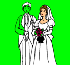 Dibujo Marido y mujer III pintado por marizol