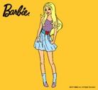 Dibujo Barbie veraniega pintado por YULIET