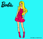 Dibujo Barbie veraniega pintado por raluca