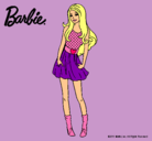 Dibujo Barbie veraniega pintado por sahori