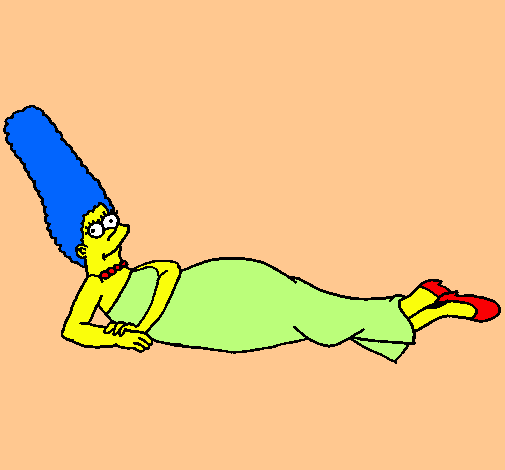 Dibujo Marge pintado por Anto265
