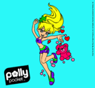 Dibujo Polly Pocket 14 pintado por monster