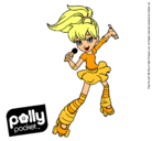 Dibujo Polly Pocket 2 pintado por patinarrueda