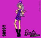 Dibujo Barbie Fashionista 2 pintado por patry1234