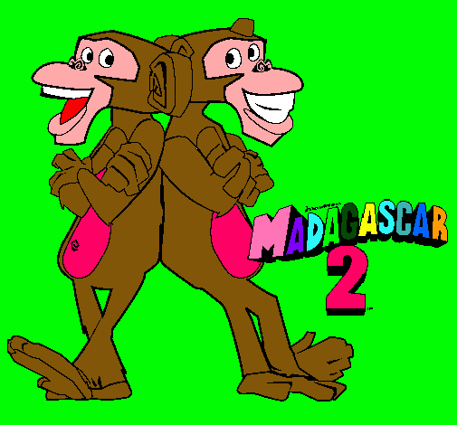 Madagascar 2 Manson y Phil 2